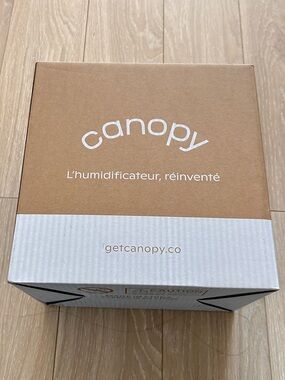 Canopy Humidifier New In Box Lavender